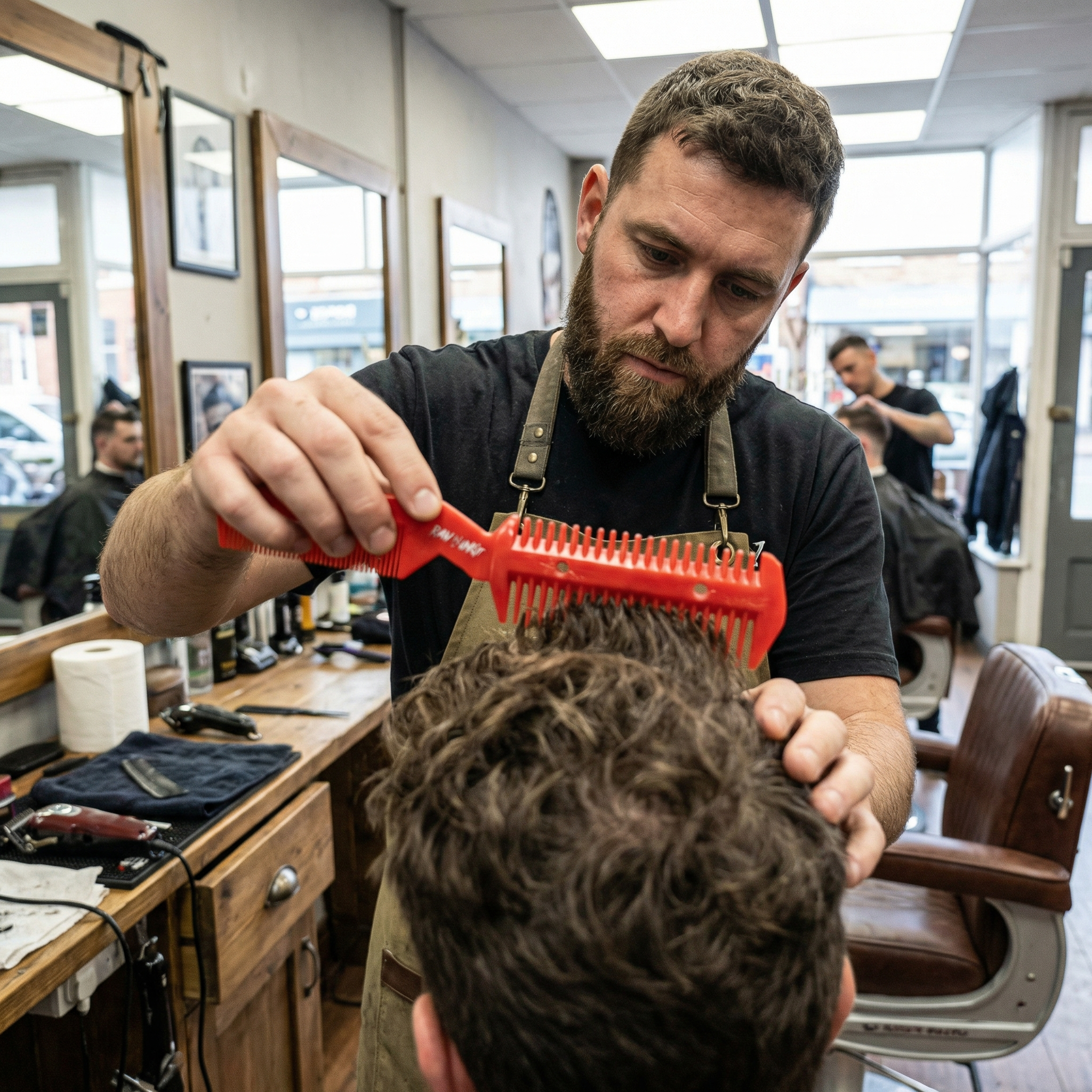 Raw N Unkut Professional Razor Comb - RAW N UNKUT