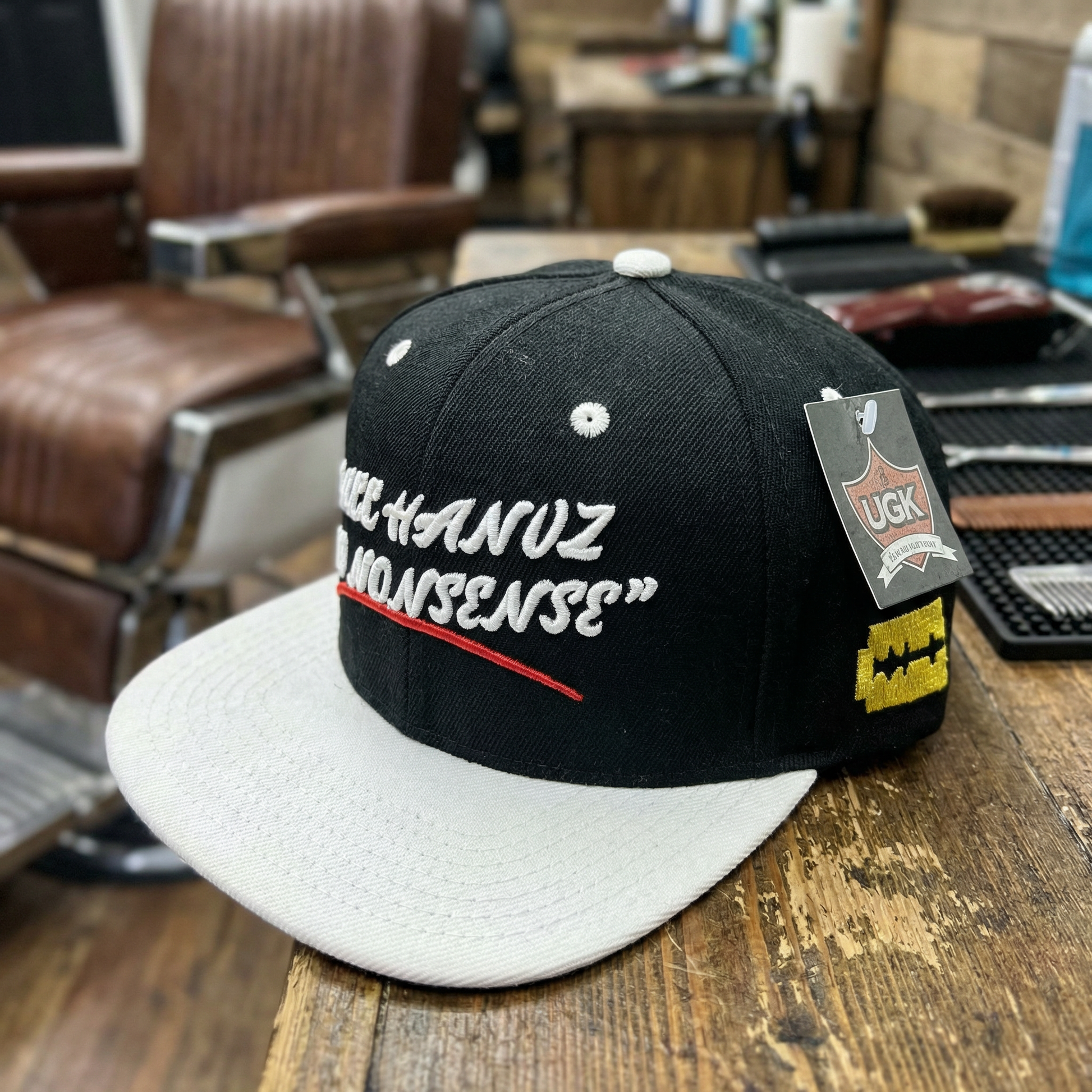 3D Stitch Rawthentic All-Handz Snake Skin Strapback Hat - RAW N UNKUT