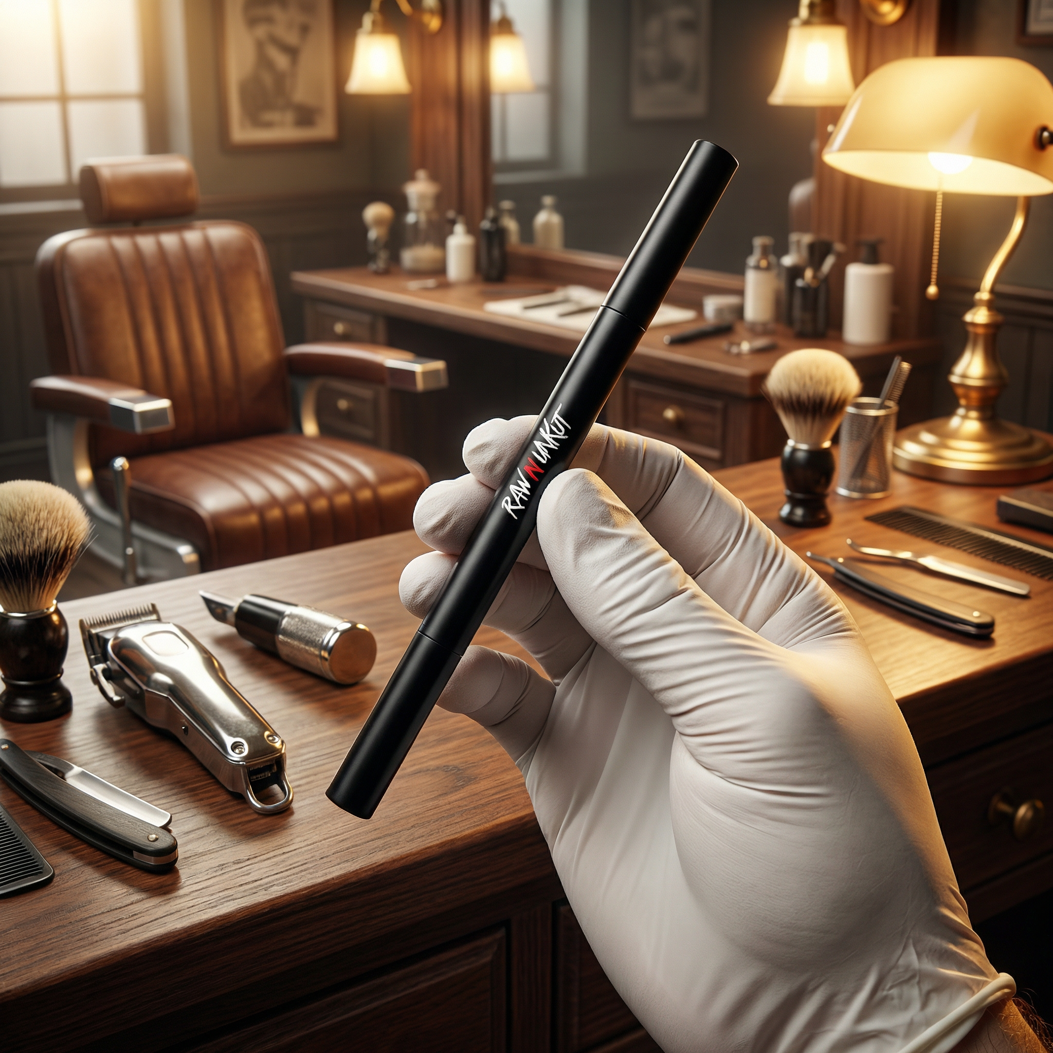RAW N UNKUT Beard Filler Pencil – Dark Brown