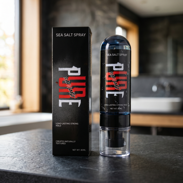 Pure Sea Salt Spray for Wavy Hair Texture | Long Lasting Strong Hold