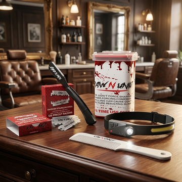 RAW N UNKUT Professional Barber Power Kit (Elite Cutting & Styling Set)