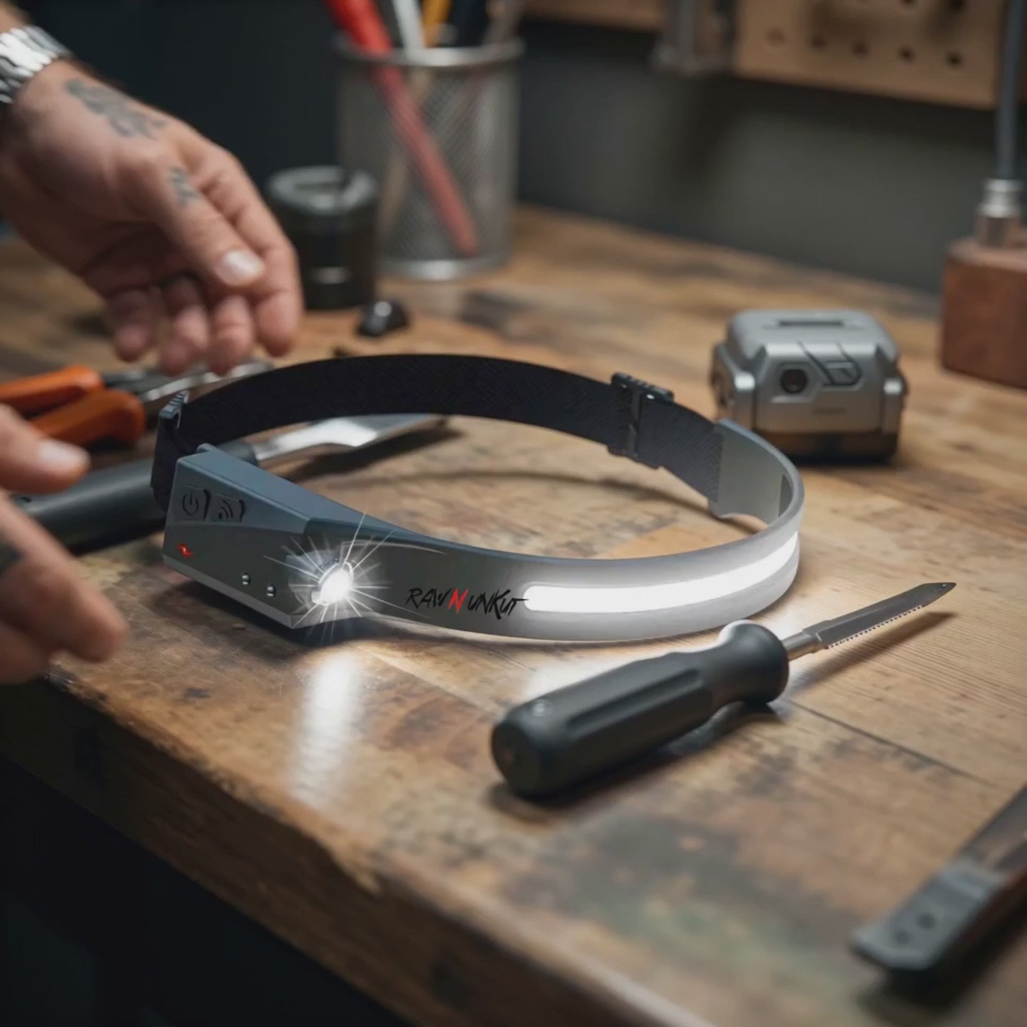 Barber LED Head Lamp for Precision Haircuts