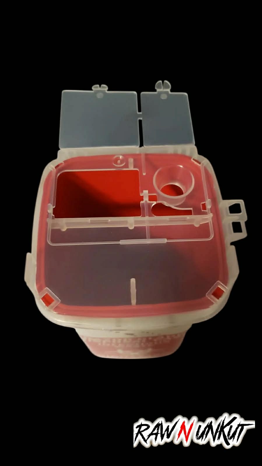 Raw N Unkut Barber Blade Container - Premium Storage Solution for Sharp Blades